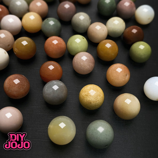 【R2647】砂漠の花ー DIYJOJO厳選  天然石アラシャンアゲート（阿拉善瑪瑙）（10mm）